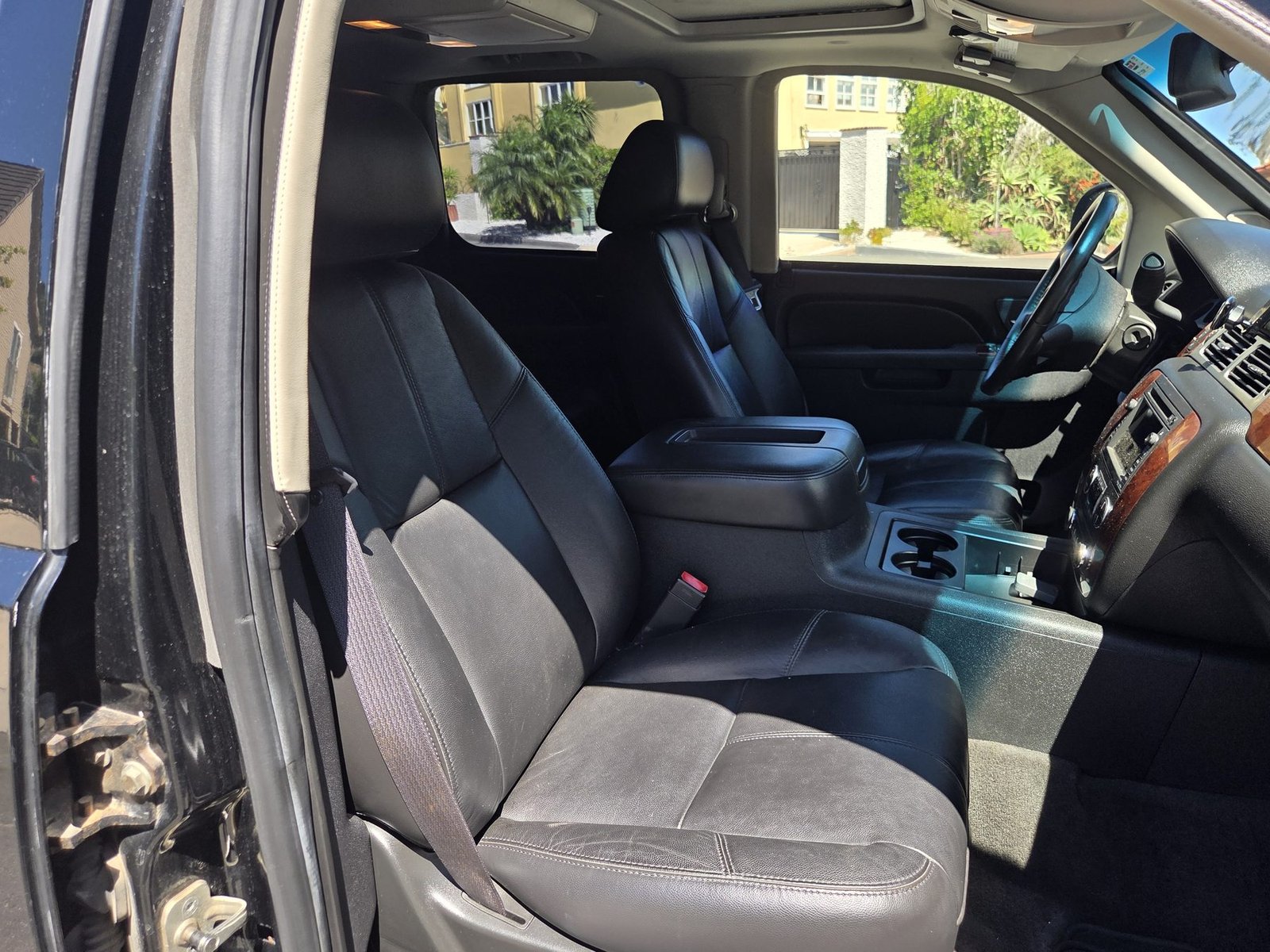 Front leather seats
