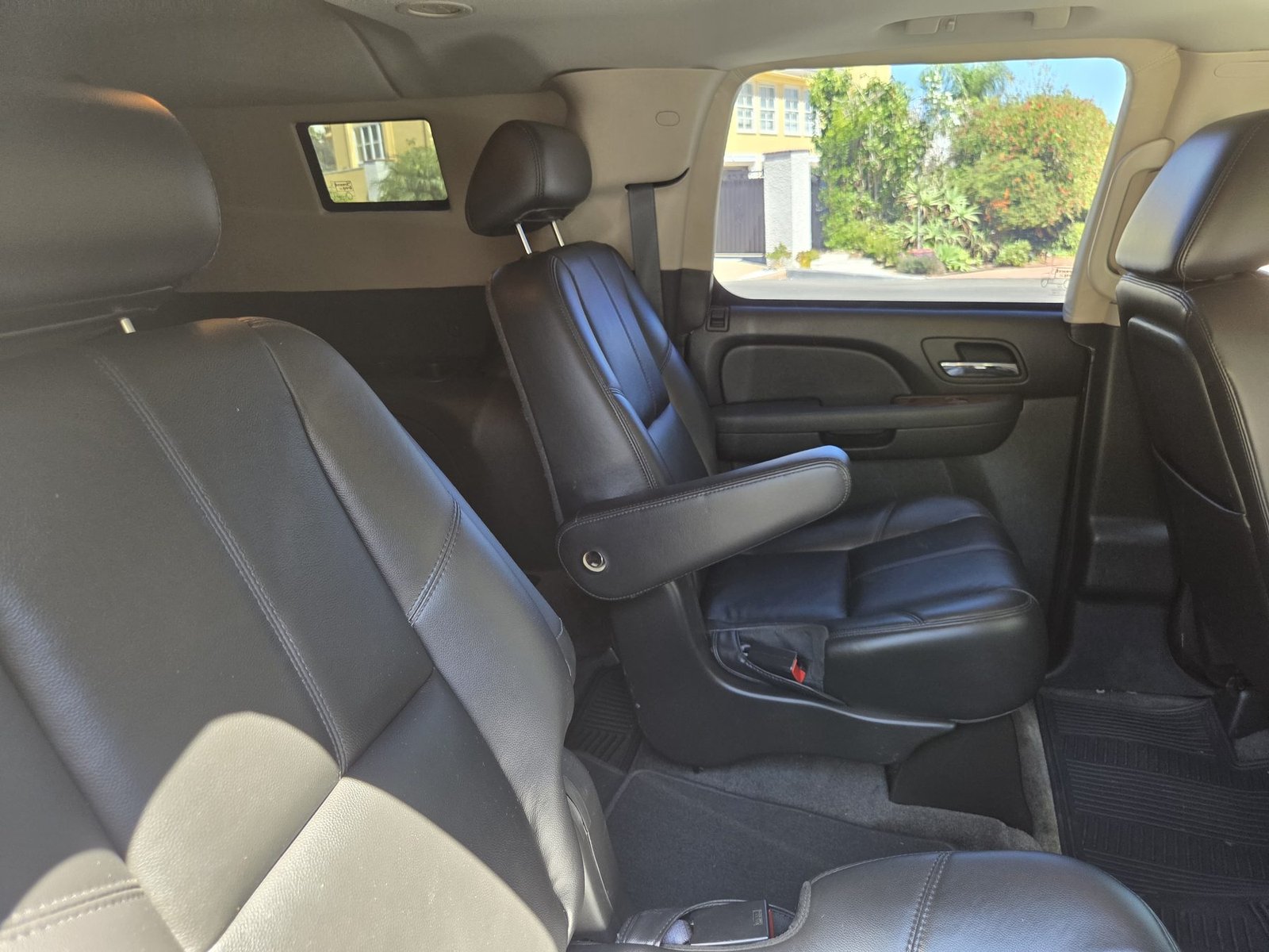 Second-row seating